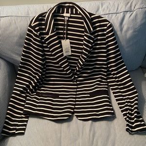 New Day Black and White Jacket NWT